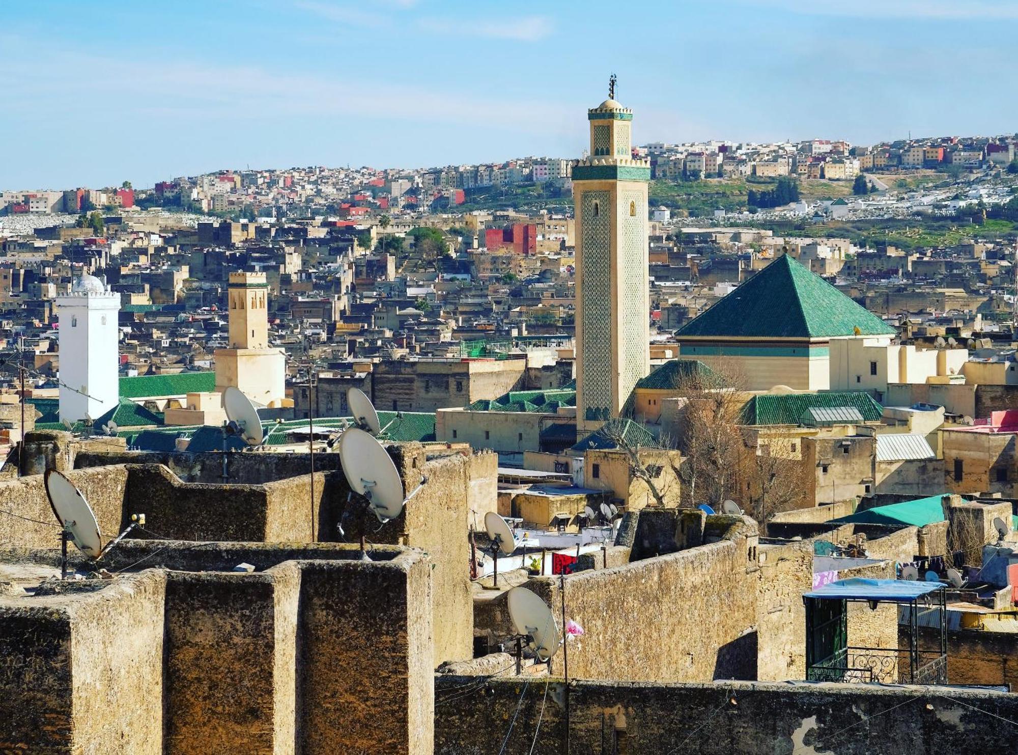 Riad Meski Fez Buitenkant foto