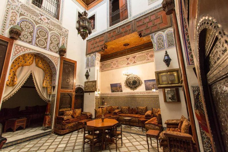 Riad Meski Fez Buitenkant foto